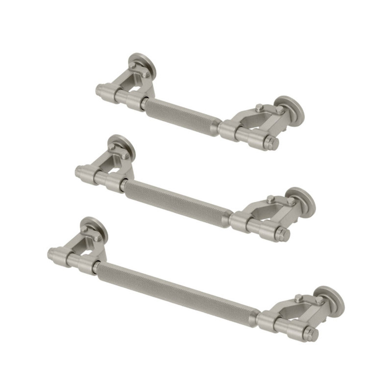 Industrial Bar / Handle Pull, 5, Satin Nickel
