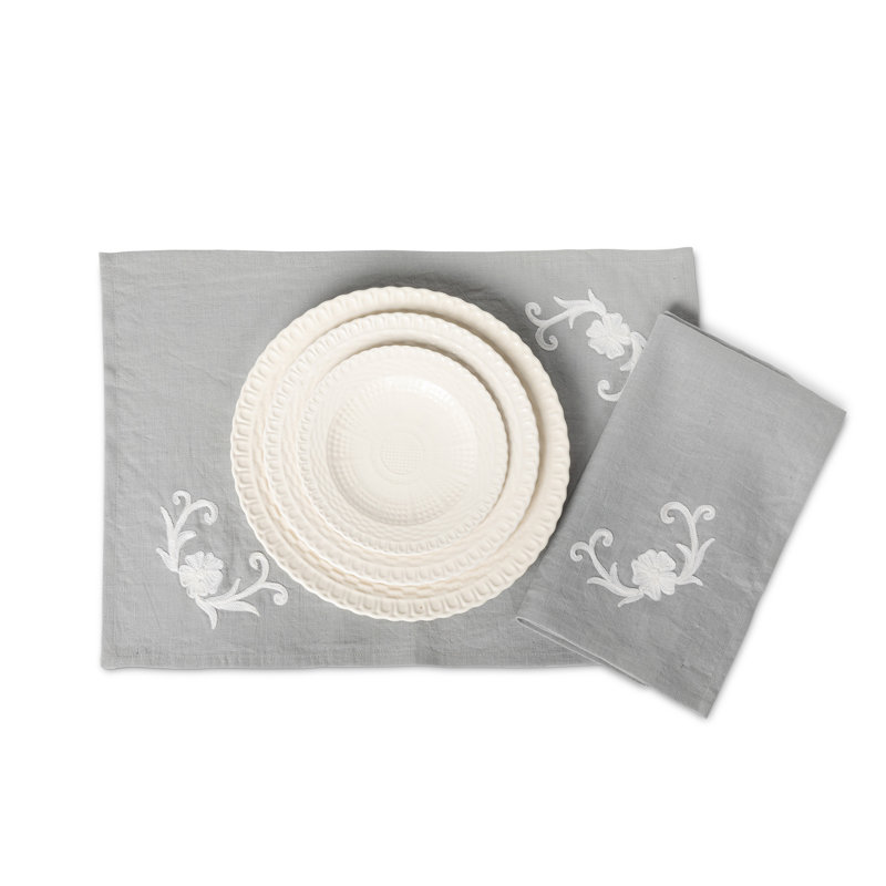 Country French Linen Rectangle Placemat