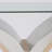 48'' Glass Top Console Table