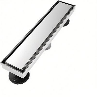12" 304 Stainless Steel Linear Grid Shower Drain