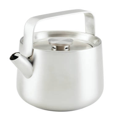 AIDEA 2.3 Quarts Stainless Steel Whistling Stovetop Tea Kettle & Reviews