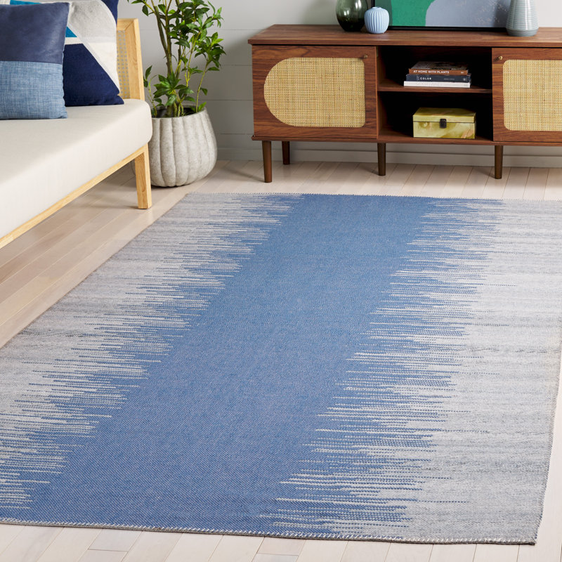Diors Performance Abstract Rug, Rectangle 5' x 8'