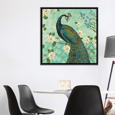 Peacock Arbor VI, impression sur toile tendue