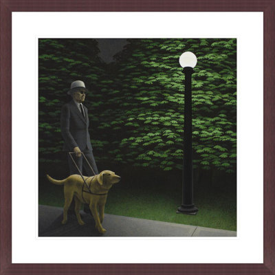 Night Walk by Alex Colville -Framed Giclee Print