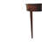 Backless Mounted Chestnut Console