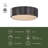 Blanco Alabaster LED Flush Mount-77452293-77452294