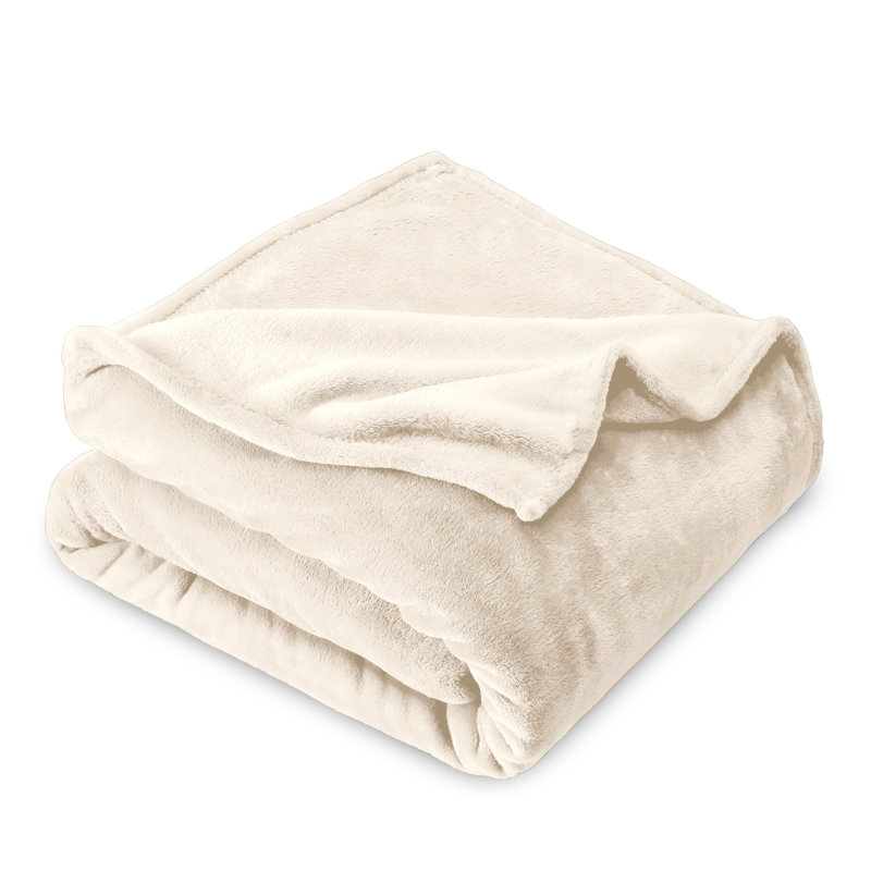 Couverture en molleton Bare Home Microplush - Kid, Vanille