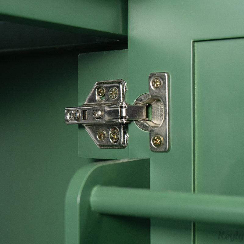 Meuble-lavabo 30 po avec lavabo, Vert