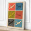 Glider Squadron Mid-Century - Wrapped Canvas-1191508209-1191508215