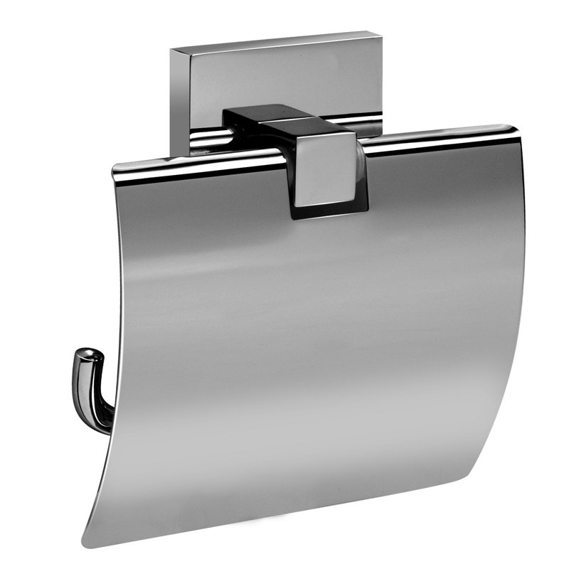 Porte-papier hygiénique mural Mincio®, Chrome poli