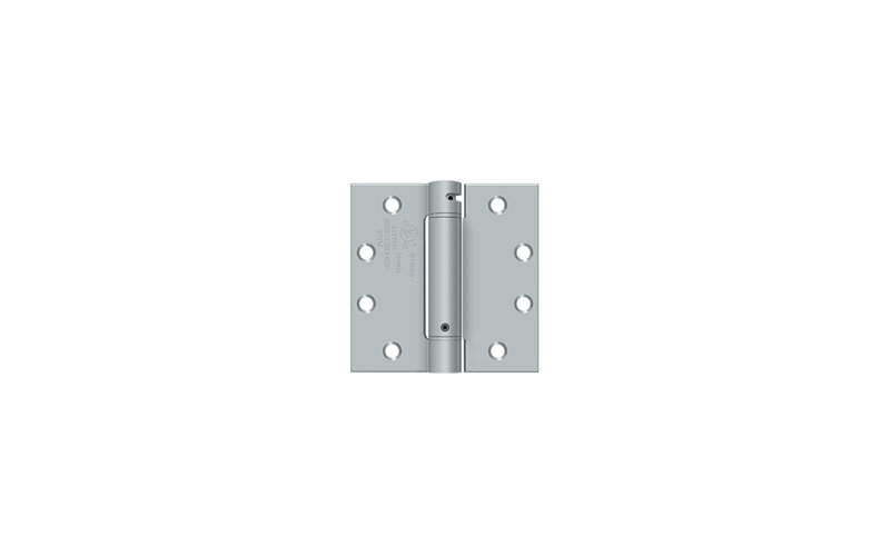 Steel Hinge, Brushed Chrome