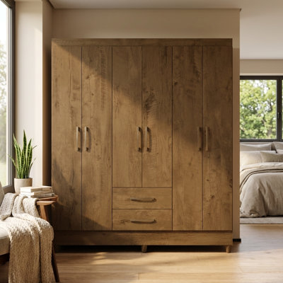 Armoire Panama 60,2 "avec tablettes réglables, tringle