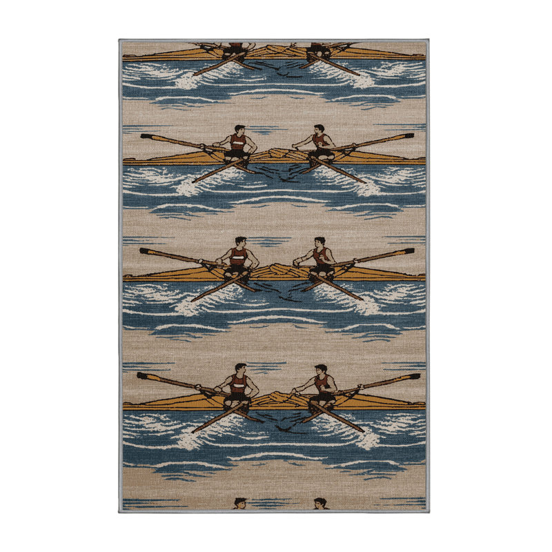  Tapis lavable sport d'aviron, Tapis de couloir 2 pi x 5 pi