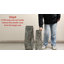 Metal Geometric Antique Silver Floor Vases
