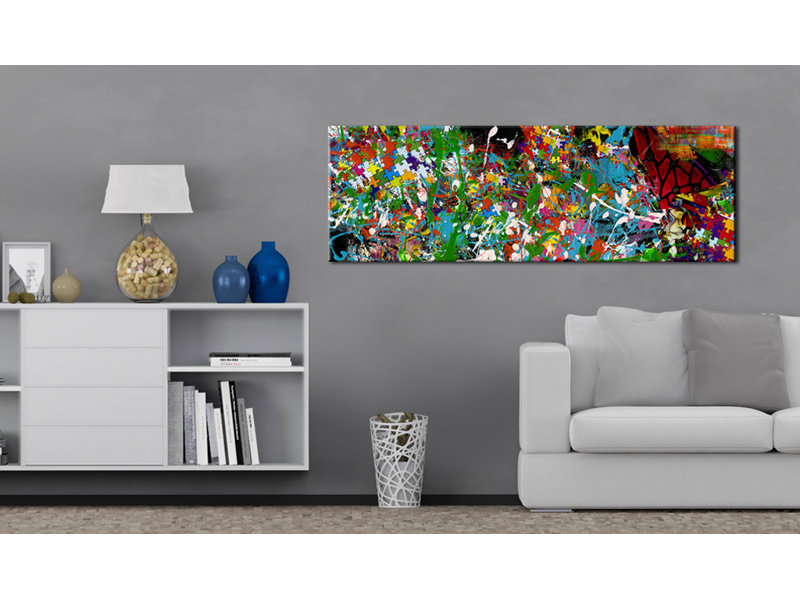 No Frame Print on Canvas, 120cm H x 40cm W