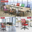 Chaise de bureau Fauteuil de bureau ergonomique en maille à hauteur réglable-878892212