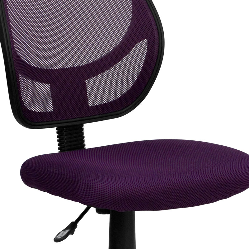 Chaise de bureau Wayfair Basics®, Mauve, Non inclus