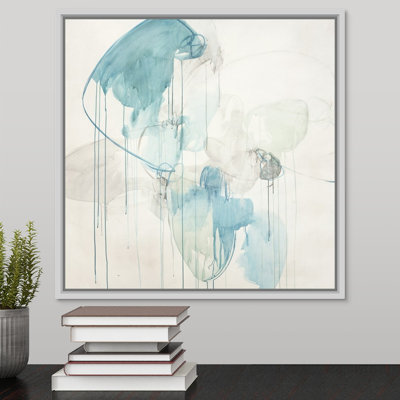 « subtil cobalt », peinture sur toile