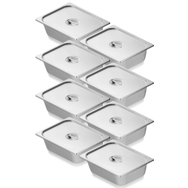 8 Pack Hotel Pans