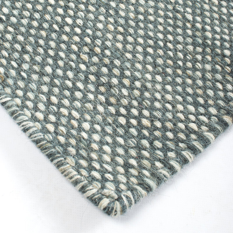 Drakeford Solid Colour Hand Woven Area Rug, Rectangle 140 x 200cm