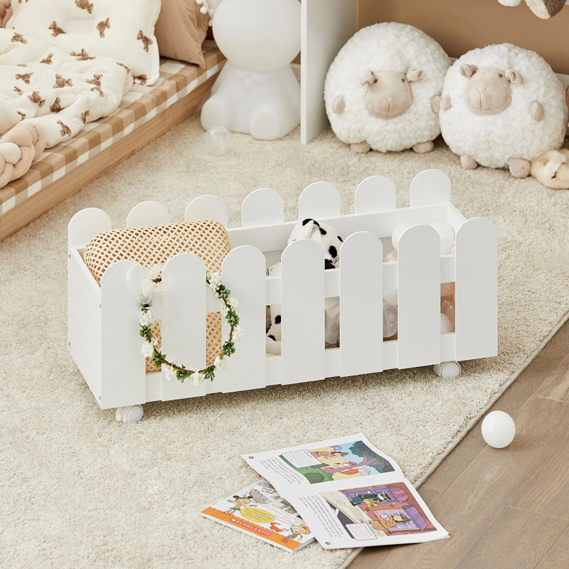 Jaspal 114cm H X 91cm W Buildings & Architecture Toy Storage Kids Bookcase