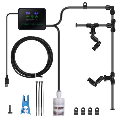 Edge Collections Dual Mist Steam with Adjustable Humidistat for 16.4 cu. ft.