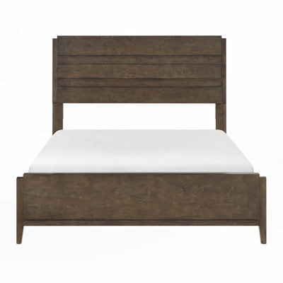 Queen Bed 1Pc Durable Panel Bedroom Furniture