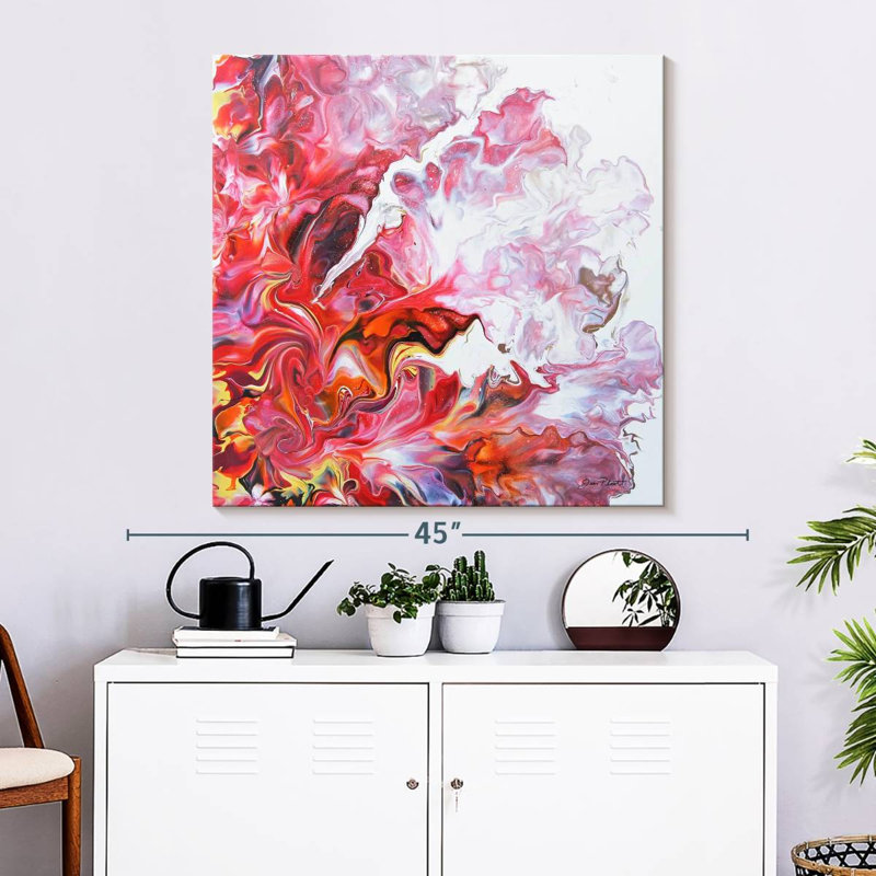 Avery Pouring IV, 33" H x 33" W