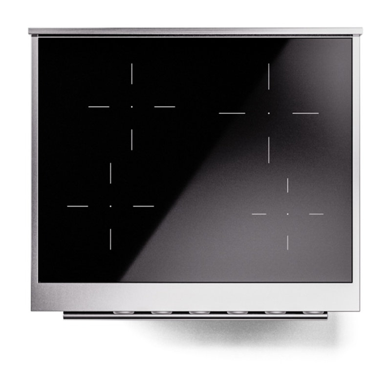 ILVE Professional Plus II 30 in Induction Range, Graphite Matte/Stainless Steel