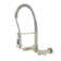 Kingston Brass Concord Double-Handle 2-Hole Wall-Mount Pre-Rinse Bridge Kitchen Faucet