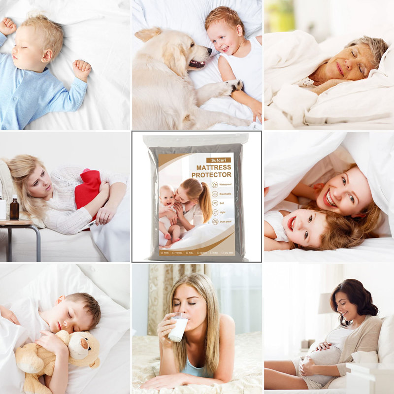 Cavandale Mattress Protector Case Pack, 190 x 90cm