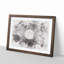 Full Moon at Dusk - Picture Frame Painting Print-56733734-56733729