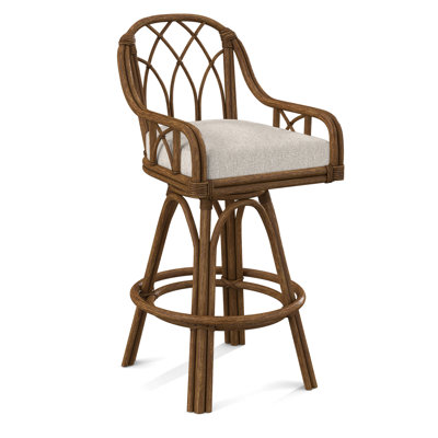 Edgewater Swivel Upholstered Counter Stool