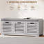 3 Pair Shoe Storage Bench-1999494482