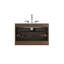Meuble-lavabo sur pied avec lavabo et tablette ouverte Patrick