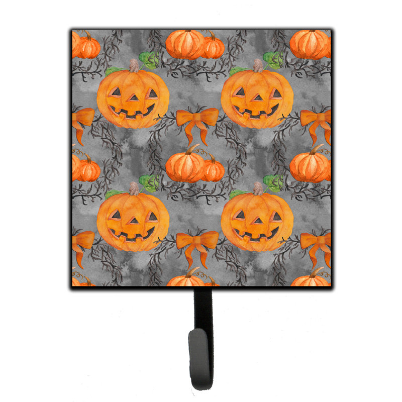 Organisateur de clés murales avec crochets pour halloween citrouilles Amburgey