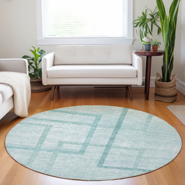 Malchow Washable Geometric Indoor / Outdoor Rug