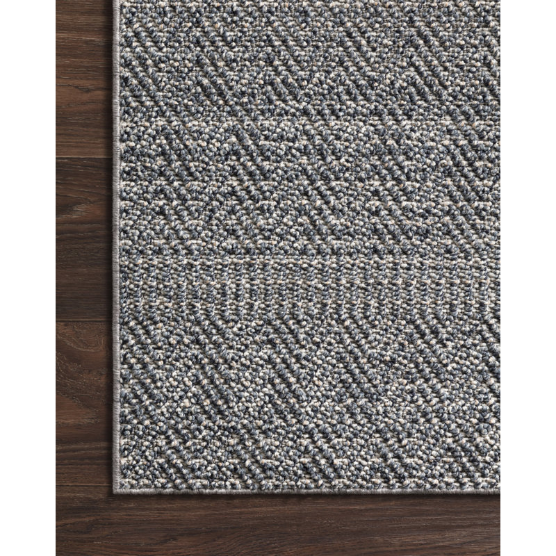 Hauge Geometric Indoor / Outdoor Rug, Rectangle 4' x 5'9"