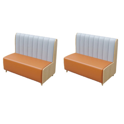 Faux Leather Upholstered Bench