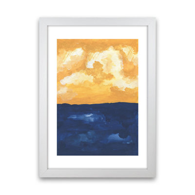 Horizon Abstract Sea by Pixy Paper - Print