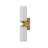 Double Glass Dimmable Armed Sconce-585618579