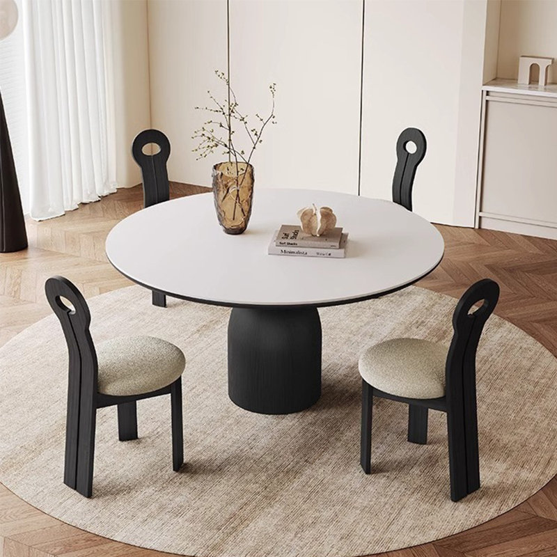 Asfa 6 - Person Pedestal Dining Set