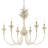 Schiff 6 - Light Steel Dimmable Empire Chandelier-430802382
