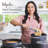 Ayesha Curry Professional Hard Anodized Collection Nonstick Deep Frying Pan with Lid and Helper Handle, 12.25-Inch, Charcoal