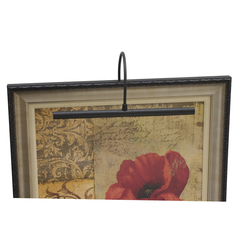 Advent Dimmable Frame Mounted Picture Light, Black