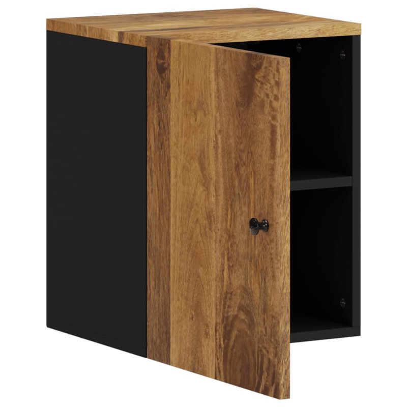 Quamba Bathroom Cabinet, Dark Mango Brown