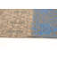 Tapis bleu handwoven à tissage plat Amata