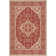 Danya Oriental Red/Cream Indoor / Outdoor Area Indoor/Outdoor Area Rug