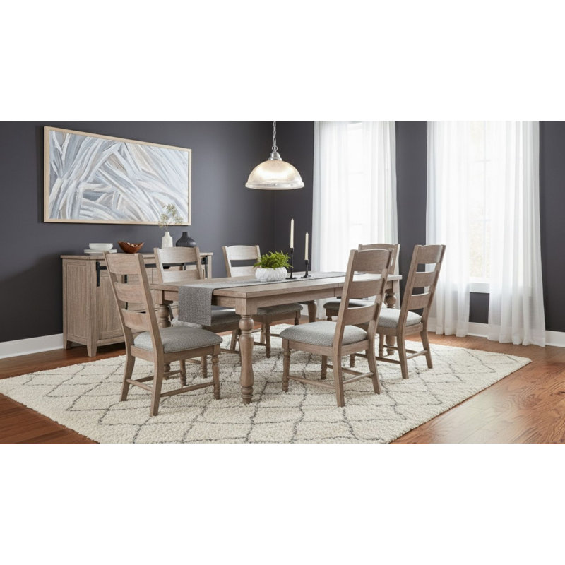 Extension Dining Table with Turned Legs