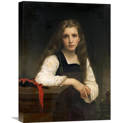 " The Fair Spinner " by William-Adolphe Bouguereau